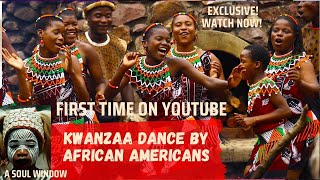 Kwanzaa Dance Song  Kwanzaa Celebration Dance  Kwanzaa African Dance  African American Dance [upl. by Ydnem]