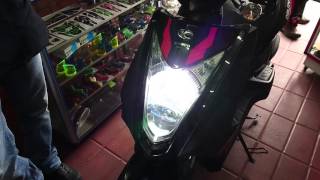 ¡NUEVO COMBO LUCES LED KYMCO [upl. by Llertnom935]