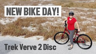 New Bike Day Review of 2021 Trek Verve 2 Disc Lowstep [upl. by Essyle]