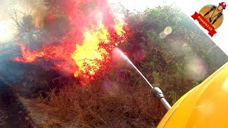 🔥 PROTEZIONE CIVILE Antincendio Boschivo AIB  Helmet Cam 🔥 [upl. by Schecter]