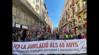 Conductores profesionales en lucha por la aplicación de los coeficientes reductores [upl. by Cowles]