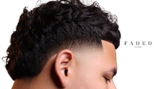 Taper fade Mullet Barber tutorial [upl. by Epotimet245]