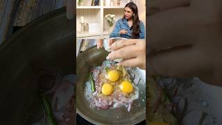 ytshorts Aditi Rao Special Half Moon moon moon egg recipe [upl. by Eehsar]