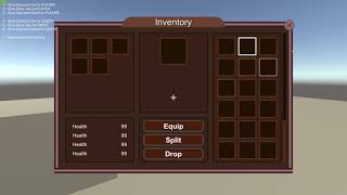 Inventory System For Unity [upl. by Lotty]