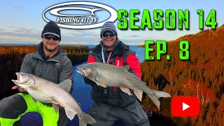 Lake Trout Jigging at Isle Royale National Park [upl. by Klement142]