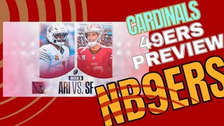 Cardinals vs 49ers Preview Show [upl. by Kcirret]