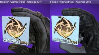 Old Vs New Sticker Inspection CSGO [upl. by Kreit]