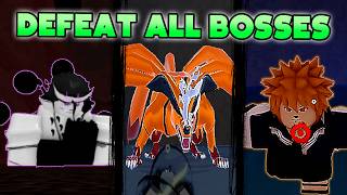 The Best Moveset To Defeat ALL BOSSES  Shindo Life [upl. by Aisat]