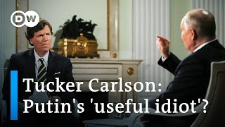 What Tucker Carlsons Putin interview means for Putin Carlson amp the world  DW News [upl. by Marie]