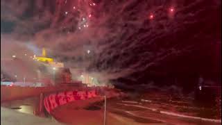 Ultras Hapoel Tel Aviv celebrate 25 years with fireworks [upl. by Wexler777]