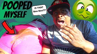 POOPING MYSELF Prank On My Boyfriend HILARIOUS [upl. by Strep]