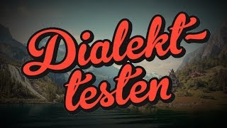 DIALEKTTESTEN  Norsk Underholdning [upl. by Haran135]