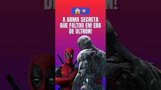 A arma secreta que faltou em Era de ultron shorts [upl. by Dnomayd]