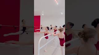 How to do Grand Battement at the Barr ballet dance dancevideo Osipova Ballet Academy [upl. by Akeenahs]