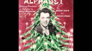 Dickie Valentine  Christmas Alphabet  1955 [upl. by Bertie]