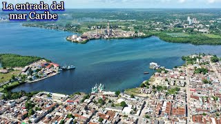 ¿Cómo pescan los cubanos Bahía de Cienfuegos la entrada del mar Caribe [upl. by Pedaiah]