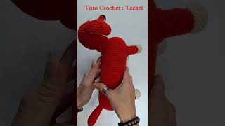 Crochet Teckel bicolor  Tutoriel DIY pour réaliser un chien en amigurumi [upl. by Bokaj]