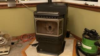 Beginning of Heating Season 20232024  Pellet Stove Startup 9162023 [upl. by Kolnick]