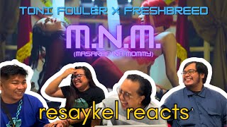 Resaykel Reacts Toni Fowler X Freshbreed  MNM Masarap na Mommy  Music Video [upl. by Stedmann]