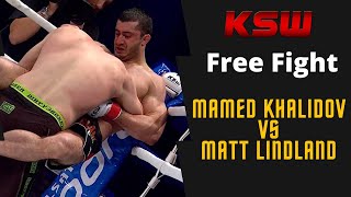 KSW Free Fight Mamed Khalidov vs Matt Lindland [upl. by Arva]