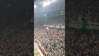 BURSASPOR  KAHRAMANMARAŞSPOR MAÇI MAÇ BAŞI KONFETİ ŞOVU [upl. by Eical]