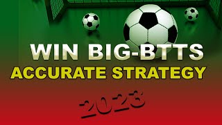 BTTS Football Betting Strategy to Win Repeatedly – BTTS Football Betting [upl. by Dru]