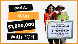 PCH Winner Carl A of CO Won 100000000 [upl. by Hgielanna]