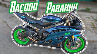 Akrapovic Megaphone PureSound  QuickShifter Yamaha R6 [upl. by Enyahs]