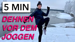 5 MIN AUFWÄRMÜBUNGEN VOR DEM WINTERLAUF [upl. by Elysha]