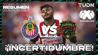 Resumen  Chivas vs FC Juárez  Liga Mx Apertura 22 J1  TUDN [upl. by Zindman]