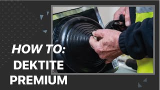 Installing Dektite Premium on a Metal Roof [upl. by Wittie349]