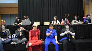 Metrocon 2018 Homestuck Beta Panel Part 1 [upl. by Alrahc389]