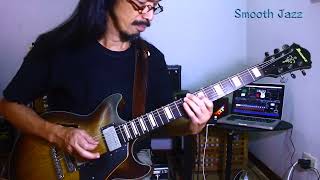 Smooth jazz  ibanez AMV10ATC  Nux Mighty Lite BT MKII [upl. by Baldridge]