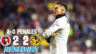 XOLOS 22 AMÉRICA PLAY IN  AMÉRICA lo gana 32 en PENALES [upl. by Chem]