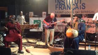 St Louis Jazz Festival 2014  jam night at Institut Français in Senegal [upl. by Adia107]