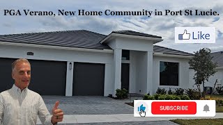 New Homes PGA Verano Port St Lucie [upl. by Hgielek365]