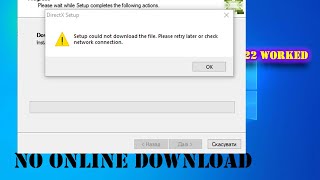 How to fix Direct X setup could not download the file  fixed  Bangla [upl. by Acenes]