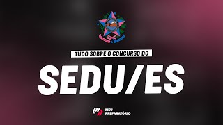 CONCURSO SEDUES  PLANEJAMENTO DE ESTUDOS [upl. by Norihs731]