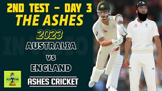 Day 3 Highlights  2nd Test Australia vs England  Ashes 2023 Cricket 17 Gameplay  30th June 2023 [upl. by Einafpets316]