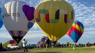 Hot Air Balloon Festival in Fredrick Colorado [upl. by Longawa472]