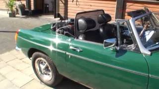 Windschott für Rover BMC MGB Roadster wwwwindschottde [upl. by Brader]