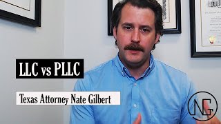 LLC vs PLLC Quick Guide To Entity Choice For PROFESSIONALS In Texas [upl. by Kester370]