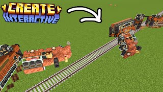 Create Mod Train Met With An Accident 🚂🚋 [upl. by Forcier690]