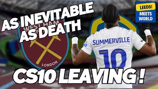 Summerville Leaves Leeds United [upl. by Ettesoj998]