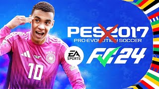 PES 2017  New Patch For PES 2017 Season 20242025 All Competitions  Download amp Install [upl. by Cleon]