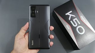 Xiaomi Redmi K50 Gaming unboxing camera antutu speakers gaming [upl. by Di]