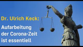 Rede von Dr Ulrich Keck zu den RKIFiles und deren Aufarbeitung [upl. by Magnus91]