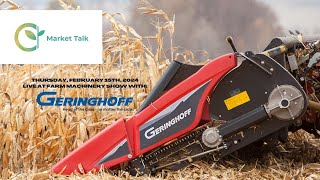 Live with Geringhoff at National Farm Machinery Show 2024 [upl. by Adelind126]