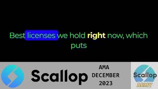 Scallop SCLP December 2023 AMA FULL version [upl. by Rochette]