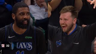 Kyrie Irving Shocks Luka DoncicampEntire Mavs Arena After Carrrying The Sht Out Of Them [upl. by Zere203]